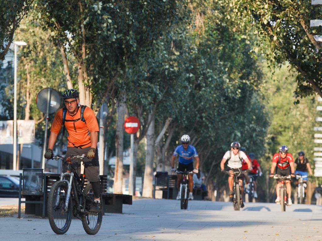 En bicicleta per Sant Cugat