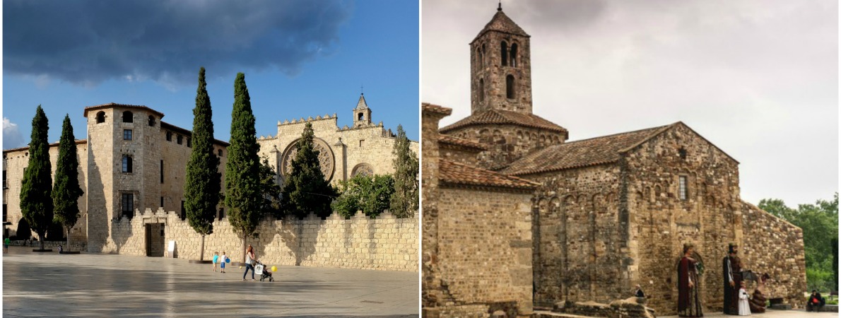 Monastère de Sant Cugat and cathédrale d’Ègara de Terrassa