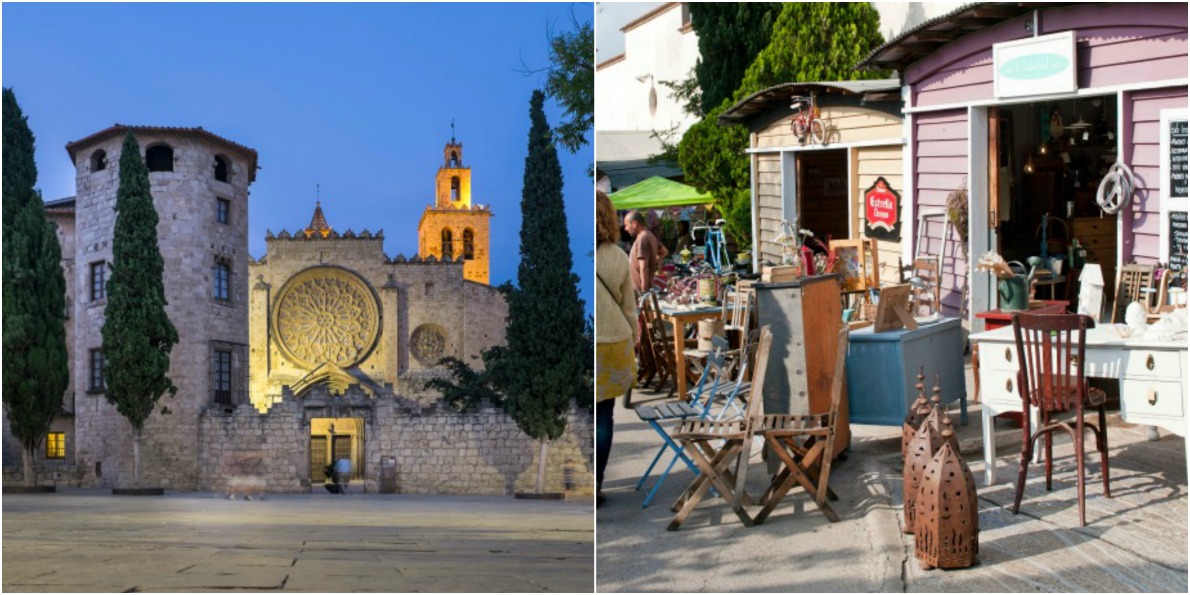 Monestir de Sant Cugat & Vintage Shopping