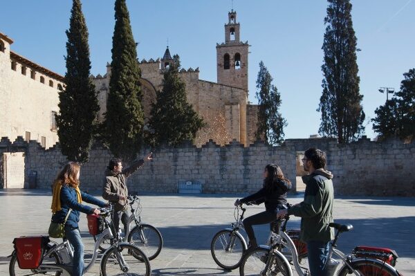 Tour en bicyclette électrique: Monastère & Collserola
