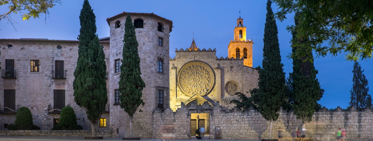 Entrée du Monastère de Sant Cugat