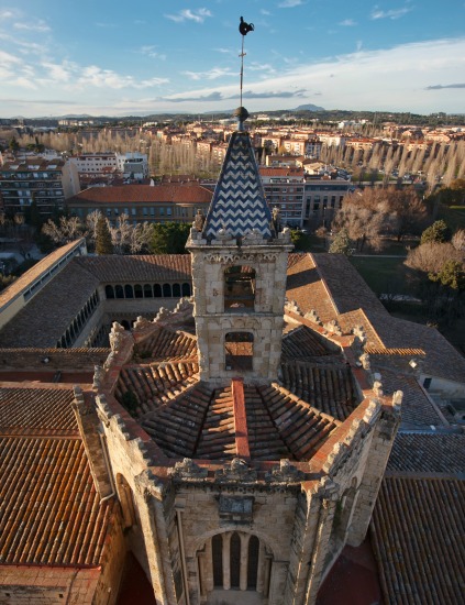 The bell tower - Sant Cugat Churh