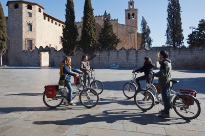 Vendar d'entrades Monestir de Sant Cugat i ebike Collserola