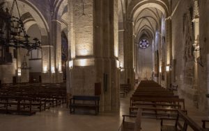 Art Heritage of the Church Side view of the Church of the Monastery of Sant Cugat