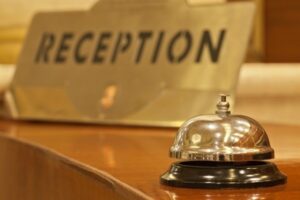 hotelito Recepción de un hotel