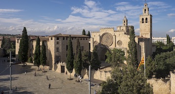 Monastery of Sant Cugat city of film 