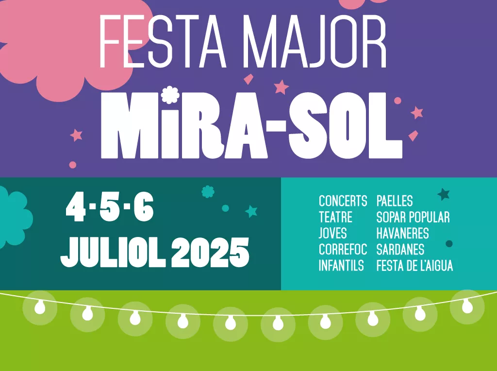 fiesta mayor de Mira-sol 2025