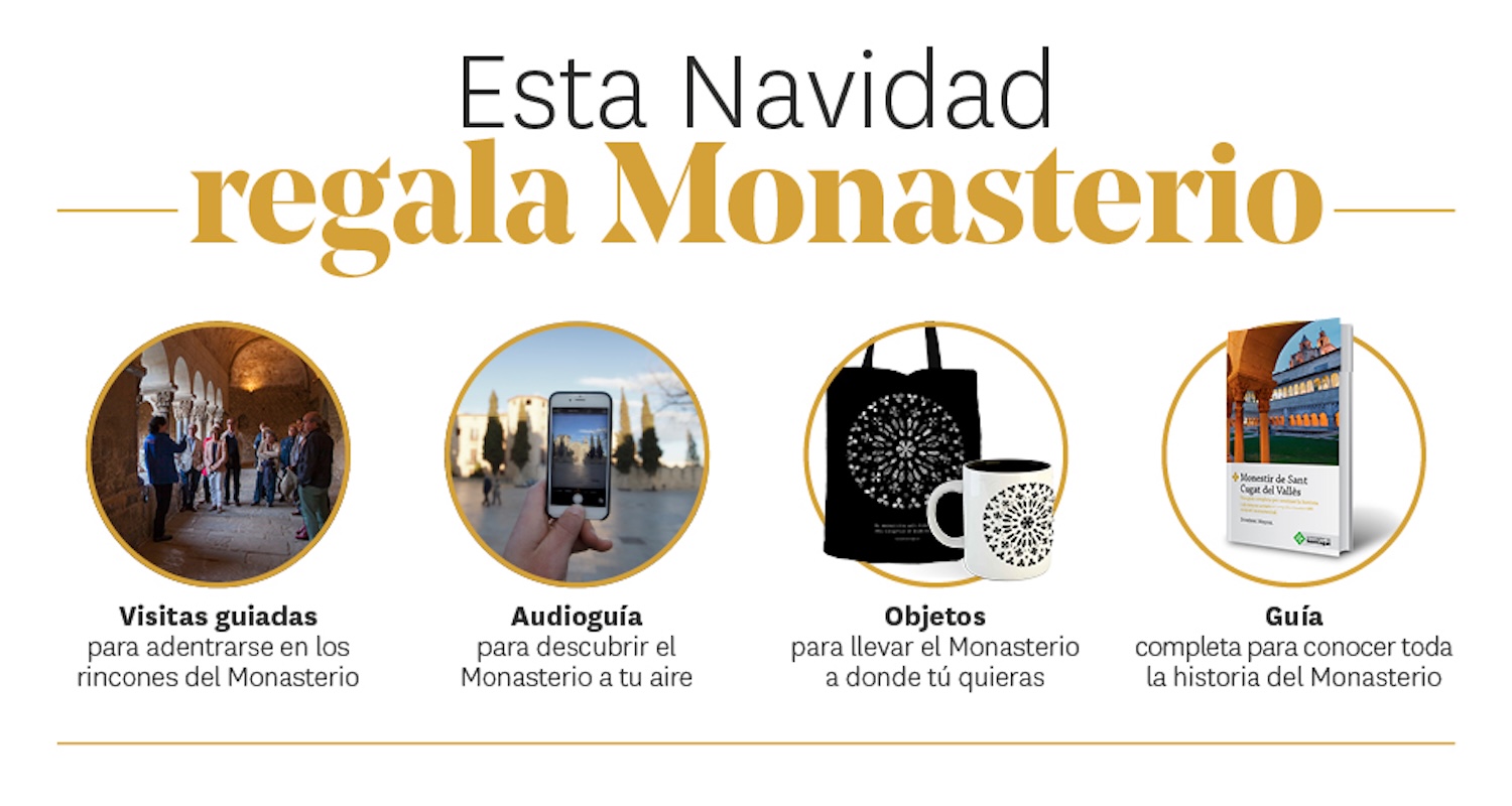 Sant Cugat, muy cerca de Barcelona, visitas guiadas y audioguía