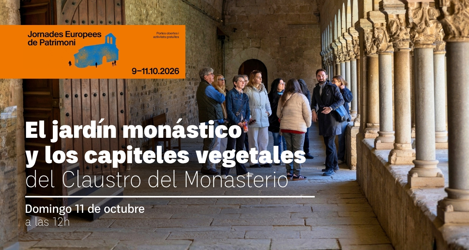 Visita del jardín monástico 