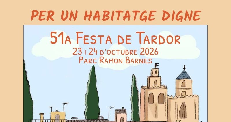 Cartell de la 51a Festa de Tardor de Sant Cugat