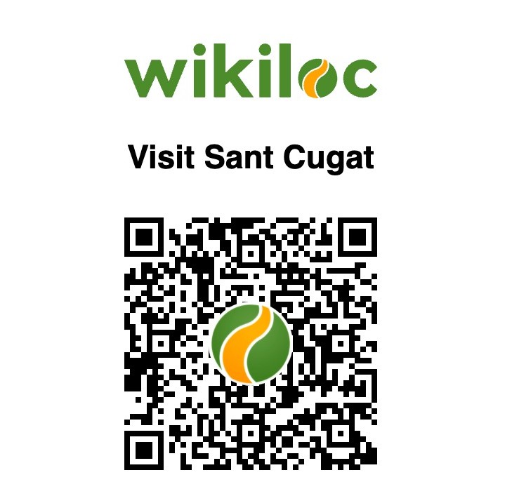 QR del perfil de Wikiloc de Visit Sant Cugat